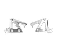 Tyenaza Pair of Headlight Bracket Mounting Holder Fit for Hornet 900 CB900 919 CB400 VTEC 1 2 3 4 (Silver)