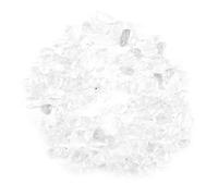 Tyenaza Pierres de Cristal Naturelles dégringolées Pierres concassées Reiki guérison des Cristaux de Quartz Pierres précieuses de Forme irrégulière(Blanc)