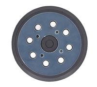 Tyenaza Plaque De Support De Polisseuse, Remplacement De Plaque De Support Portable 5 Pouces 8 Trous pour Ponceuse Orbitale, pour Papier Abrasif à Bois Automatique