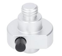 Tyenaza Prism Pole Adapter 36mm Length Aluminium Alloy Quick Release Prism Survey Pole Adapter for GPS RTKI Total Station