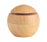Tyenaza Purificateur d'air de diffuseur d'huile d'humidificateur à pour Chambre à Coucher et Grande pièce(Grain de Bois Clair)