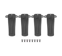Tyenaza Radio Belt Clip, Fit for H777 BF-666S BF-777S BF-888S BF-999S Portable Two Way Talk Radio Clip Replacement (4Pcs)