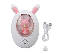 Tyenaza Rechargeable Hand Warmer USB 3000mAh Portable Electric Hand Warmer Power Bank Men Women Winter Gifts for Outdoor Sports Golf Camping (White)