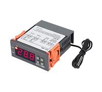 Tyenaza Régulateur De Température, STC-1000 DC 220V Thermostat Numérique Commutateur De Contrôleur Intelligent De Micro-Ordinateur avec Capteur pour Machine à Fruits De Mer à Couver D'aquarium