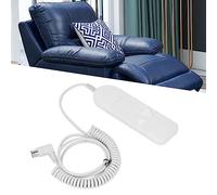 Tyenaza Remplacement de la télécommande en Plastique pour télécommande à 8 Broches et 2 Boutons, pour Fauteuil élévateur inclinable électrique (17x2x5,5 cm)