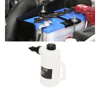 Tyenaza Remplisseur de Batterie de 2 litres, Pichet de Remplissage de Liquide de Batterie de Voiture, Valve d'arrêt Automatique Goutte à Goutte, pour Voitures, Camions, Chariots