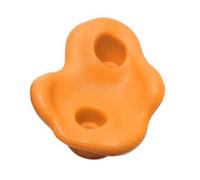 Tyenaza Rock Climbing Trends, 10pcs Holds PE Ergonomic Confortable Sensation de la Main grimpant des poignées de paroi rocheuse pour l'intérieur extérieur (Orange)