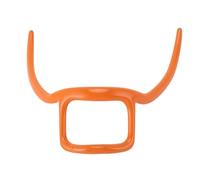 Tyenaza Shaper de barbe, outil de mise en forme portable polyvalent pour toilettage des cheveux, modèle de coiffure pour hommes (Orange)