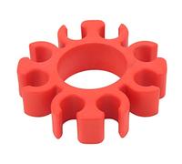 Tyenaza Support de de tambour en silicone, présentoir de rangement robuste pour baguettes pour batteurs (Red)
