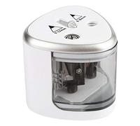 Tyenaza Taille Crayon Electrique Professionnel, Taille Crayon Automatique à Double Trous à Piles pour Ecole, Maison, Bureau, Salle de ris Pencil Sharpener
