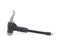 Tyenaza Tire Inflator Hose Adapter 2 In 1 Rubber Extension Tube French Valve Connectors Portable Lightweight Black