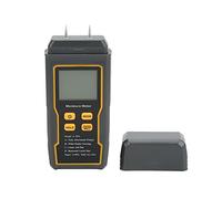 Tyenaza Type de broche humidimètre numérique 4 Modes de mesure rétro-éclairage écran LCD mise hors tension automatique pour sol en papier bois (4 Probes)