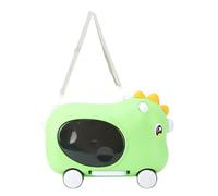 Tyenaza Valise pour Enfants avec poignées et Roues, Sangle de Transport, Coffre de Bagages de Voyage en Avion, boîte de Rangement
