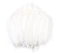 TYEQWT 400 Pièces Plume Blanche, Plumes Loisirs Creatifs Plume Décoration Plumes Artisanales Plume d'oie Naturelle pour Décoration de Noël DIY Décoration d'Attrape-Rêves Fête de Mariage Anniversaire