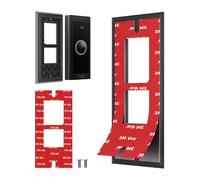 Tyeyober Support de Sonnette sans perçage pour Ring Video Doorbell Wired,Support adhésif avec Bande adhésive,Plaque arrière pour Ring Doorbell Wired,Accessoires pour Bureau,Appartement,Maison
