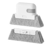 TYFGRT 1 Brosse De Nettoyage De Rainure, 1 Tête De Brosse De Rechange, Brosse De Nettoyage Multifonctionnelle, Brosse pour Fentes De Fenêtre, Brosse De Nettoyage Plate, Brosse De Nettoyage Portable.