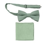TYFGRT 1 Nœud Papillon Et 1 Pochette, Mini Carré, Carré Décoratif, Nœud Papillon Élégant, Nœud Papillon Décoratif Pour Chemises, Accessoires Vestimentaires
