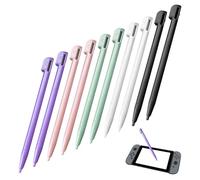 TYFGRT 10 Stylets pour Écran Tactile, Stylets pour Écran Tactile en Plastique, Accessoires pour Console De Jeu, Stylets Tactiles pour Console De Jeu, Stylets Multifonctions pour Écran Tactile