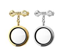 TYFGRT 2 Pièces Arc Photo Petit Cadre Photo Bouquet De Mariage Pendentif Broche De Mariage Pendentif Accessoires Photo Broche Souvenir Décoration Photo