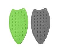TYFGRT 2 Pièces Coussinets Isolants Résistants Aux Hautes Températures, Coussinets Isolants en Silicone, Coussinets en Silicone Polyvalents, Coussinets Isolants en Fer Électrique Domestique