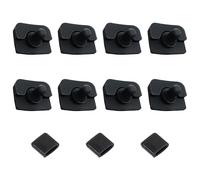 TYFGRT 8 Caoutchoucs De Rechange pour La Friteuse À Air, 3 Housses De Protection Carrées, Accessoires pour La Friteuse À Air, Tampons en Caoutchouc pour La Friteuse À Air