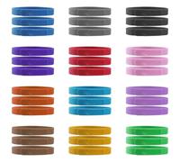 TYFGRT Anneaux D'Identification pour Animaux De Compagnie, 36 Pièces, Colliers Colorés pour Animaux De Compagnie, Colliers pour Nouveau-Nés, Colliers Réglables, Fournitures pour Animaux De Compagnie