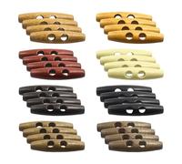 TYFGRT Boutons en Bois 32 Pièces, Boutons De Cardigan, Boutons De Manteau, Boutons De Vêtements De Remplacement, Boutons De Couture, Accessoires De Couture Et De Bricolage