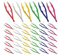 TYFGRT Clips en Plastique Colorés 30 Pièces, Pincettes en Plastique, Pincettes pour Enfants, Outils D'Accessoires De Jouets, Outils De Bricolage pour Enfants