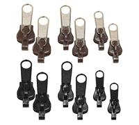 TYFGRT Extracteurs De Fermeture Éclair De Remplacement 12 Pièces, Pièces De Rechange pour Fermeture Éclair, Accessoires De Fermeture Éclair, Kit De Réparation De Fermeture Éclair