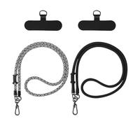 TYFGRT Lot De 2 Lanières pour Téléphone Portable, Lanière pour Téléphone Portable avec Entretoise, Lanière Anti-Perte pour Téléphone Portable, Lanière pour Étui De Téléphone Portable