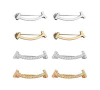 TYFGRT Lot De 8 Épingles De Fixation De Col, Boucles Apparentes, Embellissements Tendance Qui Ajoutent Un Style Personnel, Adaptés Aux Occasions Quotidiennes Et Formelles.