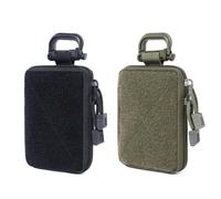 TYFGRT Mini Sac Tactique 2 Pièces, Petit Sac De Rangement, Sac De Rangement Médical, Petit Sac À Outils Extérieur, Sac De Taille Suspendu pour Hommes, Portefeuille Tactique