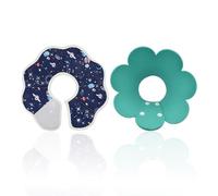 TYFGRT Pack De 2 Colliers pour Chat, Collier pour Animaux De Compagnie en Feutre, Collier pour Chat De Récupération Postopératoire, Collier Anti-Léchage, Collier pour Chat Réglable