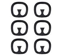 TYFGRT Pack De 6 Fausses Barbes, Barbes Auto-Adhésives, Costumes De Moustache, Fausses Barbes Drôles, Accessoires De Performance De Personnage, Décorations De Fête De Mascarade