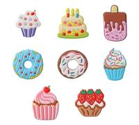 TYFGRT Pack De 8 Aimants De Réfrigérateur De Fruits, Aimants De Réfrigérateur De Dessin Animé Créatif, Aimants De Réfrigérateur Mignons, Aimants De Réfrigérateur Décoratifs, Aimants pour Enfants