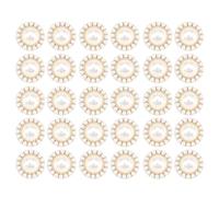 TYFGRT Paquet De 30 Boutons De Fausses Perles, Boutons De Vêtements Élégants, Boutons De Perles Vintage, Boutons Décoratifs, Boutons pour La Couture, Matériel De Couture DIY