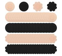 TYFGRT Paquet De 80 Pansements Pour Tétons, Pansements Pour Tétons Autocollants, Pansements Pour Tétons Anti-Bosses, Pansements Pour Tétons Respirants, Pansements Pour Tétons Sans Trace