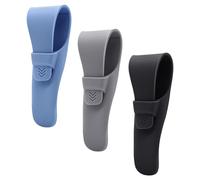 TYFGRT Protecteur De Rasoir 3 Pièces, Étui De Rangement pour Rasoir en Silicone, Étui De Rangement pour Rasoir, Étui De Rangement pour Rasoir Portable, Accessoires De Voyage