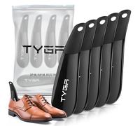 TYGA STORE Chausse-pied universel noir, convient à toutes les chaussures, talons, bottes et baskets - Évite plis - Se glisse facilement dans vos pieds. (pour hommes, femmes et enfants) (5)