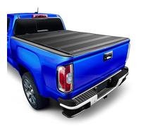 Tyger Auto TG-BC4C4413 Housse de lit rabattable en alliage dur à quatre volets compatible avec Chevy Canyon GMC Colorado 2015-2025 (ne convient pas aux Trail Boss) | Lit de 157,5 cm | TG-BC4C4413