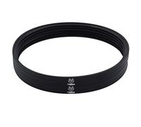 TYGERIX® 2x Joint Silicone 125 mm pour Conduits de Fumée | Hauteur 9 mm | Joints à Triple Lèvre Certifiés | Adhérence Parfaite | Résistance Thermique Exceptionnelle