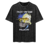 Tygers of Pan Tang Spellbound Men's T-Shirt Unisex Black Cotton Print Tee Shirts XXL
