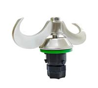 TYGHBNM Couteau mélangeur de pâte à pétrir, Compatible avec Thermomix TM6 TM5, mélange de Farine pâte Lisse, Couteau mélangeur de pâte en Acier Inoxydable