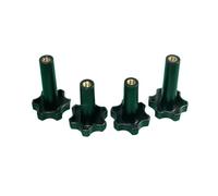 TYGHBNM Écrous à vis en Plastique M10/M8, Couleur Noire, raccords serrés, boulons de Serrage de Machines à crème glacée Molle, Accessoires 4 en 1(M8 Diameter 6.8mm)