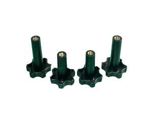 TYGHBNM Écrous à vis en Plastique M10/M8, Couleur Noire, raccords serrés, boulons de Serrage de Machines à crème glacée Molle, Accessoires 4 en 1(M8 Diameter 6.8mm)