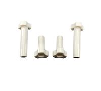 TYGHBNM Écrous de Serrage Quatre pièces, pièces de Rechange, écrou à vis Blanc for Machines à crème glacée Molle, raccords de Remplacement, Type M8