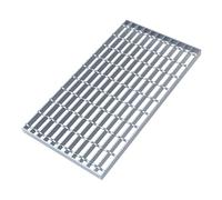 TYGIYY Couvercle de Grille de Drainage rectangulaire galvanisé Robuste, idéal for Les allées, Les Cours et Le Drainage extérieur(100x25x2cm)