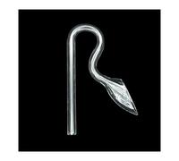 TYGIYY Ensemble de tuyaux en Verre for Aquarium, 1 pièce, for écumoire d'entrée et de Sortie d'eau, for améliorer la Circulation de l'eau et la Croissance des Plantes.(E-Outlet 13mm)