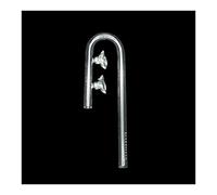 TYGIYY Ensemble de tuyaux en Verre for Aquarium, 1 pièce, for écumoire d'entrée et de Sortie d'eau, for améliorer la Circulation de l'eau et la Croissance des Plantes.(B-Inlet 17mm)