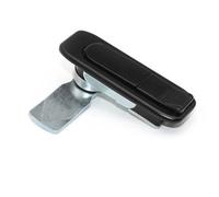 TYGIYY Serrure de boîte électrique MS738 à tirer for ouvrir - Interrupteur à bouton-poussoir for portes d'armoires et bornes d'incendie - 1 pièce(Black,Without keys)